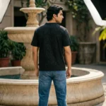 premium black typography print men's t shirt (1)