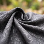 remium black geometric monogram unisex t shirts (3)