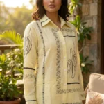 women's yellow printed co ord set (4)