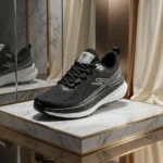 Besttime Boys black mesh chunky sneakers (5)