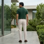 Men's Premium Beige Tailored Linen Trousers (4)