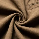 Men's brown casual shorts with drawstring waist (4)