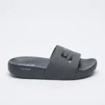 Skechers Hyper Burst mens dark grey casual slider sandals (1)