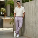 lavender casual trousers (1)