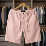 pink casual half pant (2)