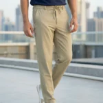 premium beige drawstring trousers (3)