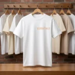 white oversized drop shoulder t shirt (1)