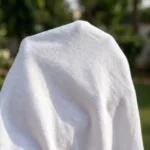 white oversized drop shoulder t shirt (4)