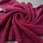 women's magenta shimmer v neck sleeveless knit top (1)