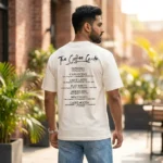 Men off white relaxed fit t shirt with coffee graphic print (3)