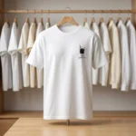 Men off white relaxed fit t shirt with coffee graphic print (4)