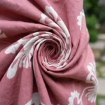 Womens Masi Dress, a pink printed maxi shirt dress (4)