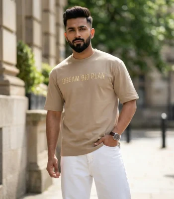 beige typography casual t shirt (2)
