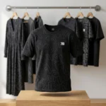 black mens t shirt with grey (4)