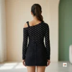 Black Polka Dot Top Brings Ultimate Style to Women – Black Polka Dot Top – photo 3