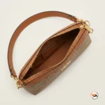 brown Coach womens crossbody bag (1)