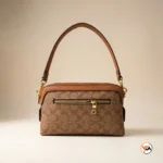 brown Coach womens crossbody bag (3)