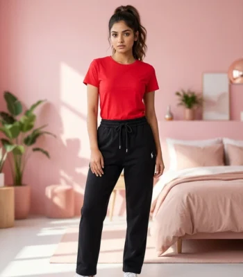 Classy Women's Black Trousers For Casual Wear – Women's Black Classy Trousers – photo 1