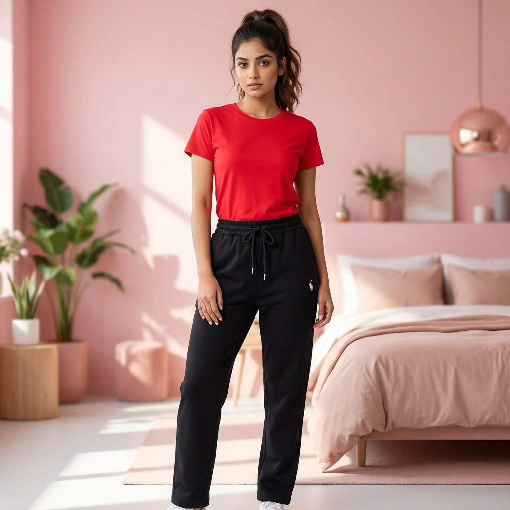 Classy Women's Black Trousers For Casual Wear – Women's Black Classy Trousers – photo 1