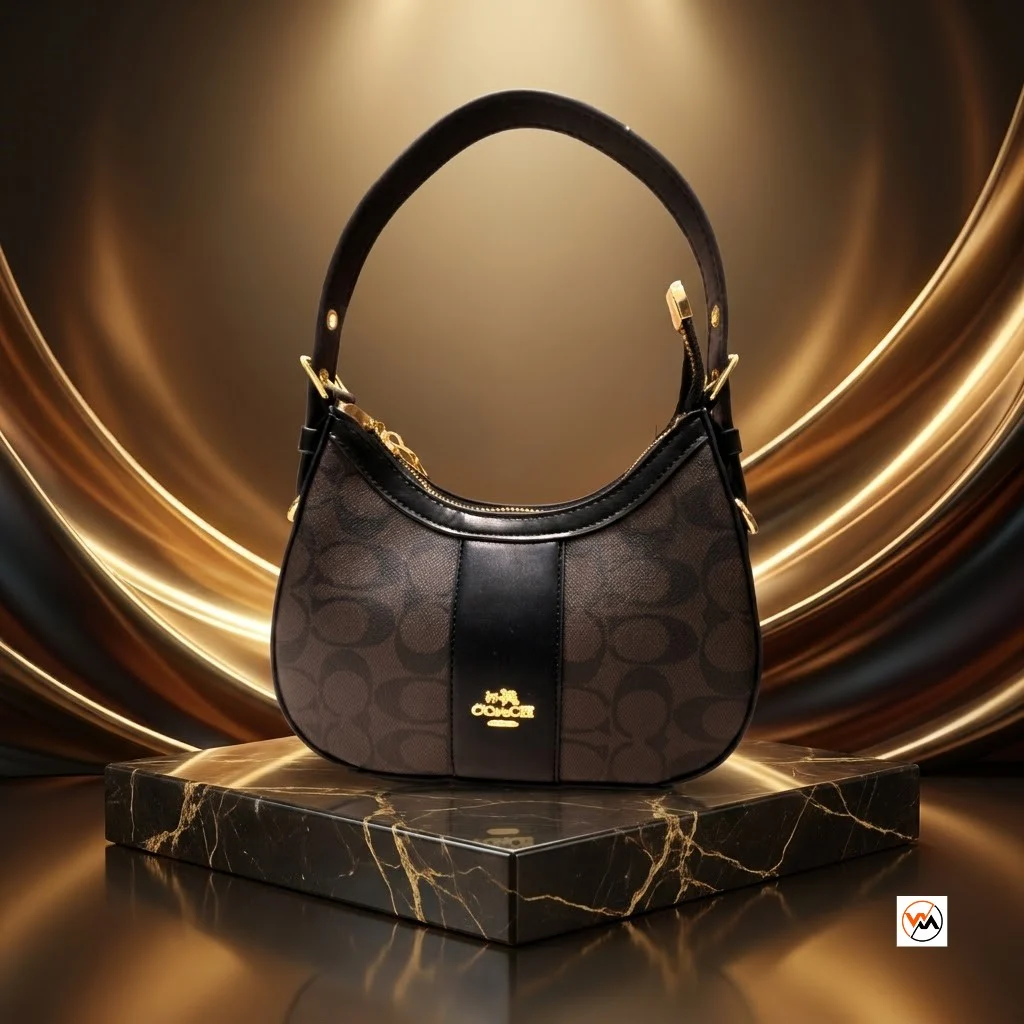 Coach shoulder bag is an iconic brown accessory featuring dark trim and gold hardware – coach shoulder bag Coach shoulder bag is an iconic brown accessory featuring dark trim and gold hardware – coach shoulder bag – photo 1