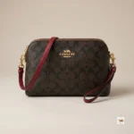 Coach Sling Bag Luxury Brown Signature Crossbody – Coach sling bag – photo 4