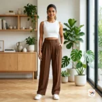 Essential Brown Trousers for Women – Brown Trousers for Women – photo 2
