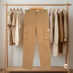 Essential Khaki Cargo Pants for Women with Utility Pockets – Khaki Cargo Pants – photo 2
