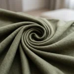 Essential Olive Green V-Neck Pocket T-Shirt for Women – photo 3
