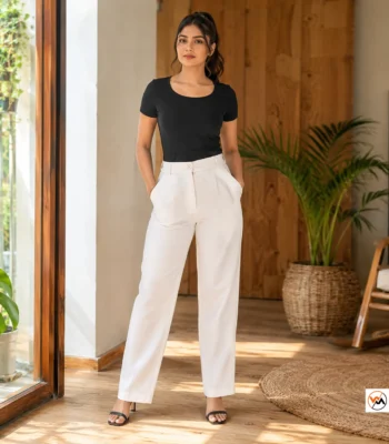 Exclusive and classy White Trousers for Women – white trousers for women – photo 1