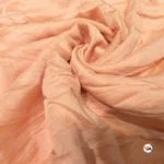 Exclusive Peach Midi Dress for Women with Smocked Waist – peach midi dress – photo 2