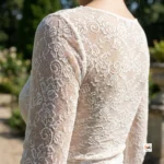 Lace white top brings an exclusive touch of classic charm to your wardrobe. – lace white top – photo 3