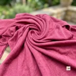 Maroon women tops for casual wear featuring an asymmetric hem and V neck – V neck maroon women tops – photo 4