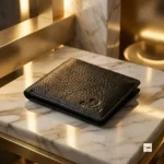 Mens Wallet - Luxurious Black Leather Bifold – Mens Wallet – photo 3