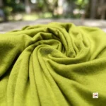 Olive green wrap top for women with short sleeves – olive green wrap top – photo 4