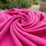 Pink wrap top for women featuring an essential design – pink wrap top – photo 3