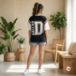 Signature Dallas Patchwork Tee Dress for Women – Dallas Patchwork Tee – photo 2