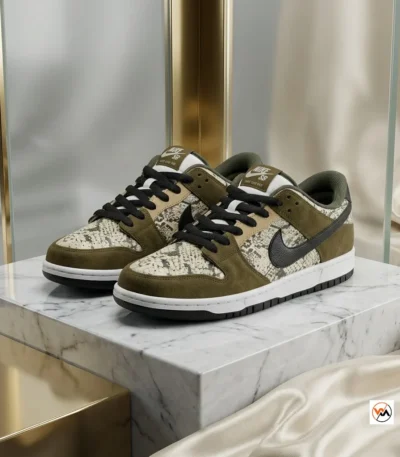 Signature Nike SB Dunk Low Pro Snakeskin Sneakers – Nike SB Dunk – photo 1
