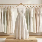 Signature Off-White Eyelet Cotton Maxi Dress for Women – photo 3