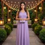 Timeless Lavender Maxi Dress for Women – lavender maxi dress – photo 1