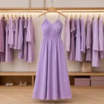 Timeless Lavender Maxi Dress for Women – photo 4