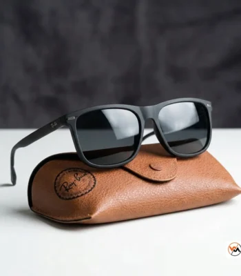 Ultimate black sunglasses by NEW MIU featuring a matte frame and gradient lenses for men – black sunglasses – photo 1
