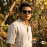 Ultimate black sunglasses by NEW MIU featuring a matte frame and gradient lenses for men – black sunglasses – photo 2