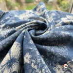 Ultimate Blue Floral Women Oversized Shirt with Classic Buttons – women oversized shirt – photo 5