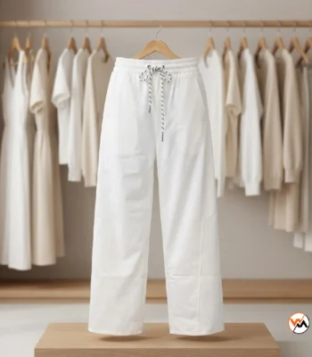Ultimate Ladies Plain Pant, Essential White Women Bottom Wear – Ladies Plain Pant – photo 1