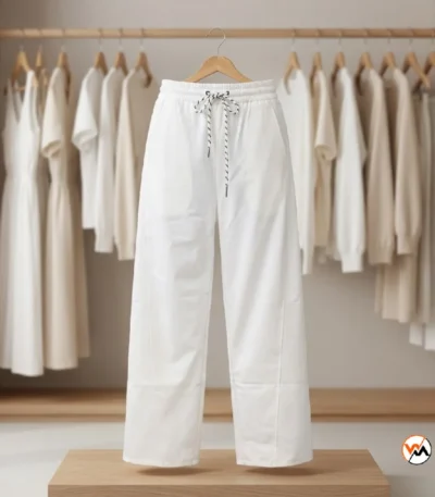 Ultimate Ladies Plain Pant, Essential White Women Bottom Wear – Ladies Plain Pant – photo 1