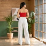 Ultimate White Trousers for Women, Essential Women's Trousers – white trousers for women – photo 4