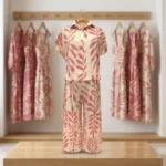Ultimate Women's Co-ord Set with Leaf Print – photo 4