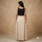 Ultimate Women's Skirt in Classic Beige Maxi Style – womens skirt – photo 1