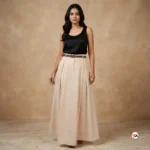 Ultimate Women's Skirt in Classic Beige Maxi Style – womens skirt – photo 2