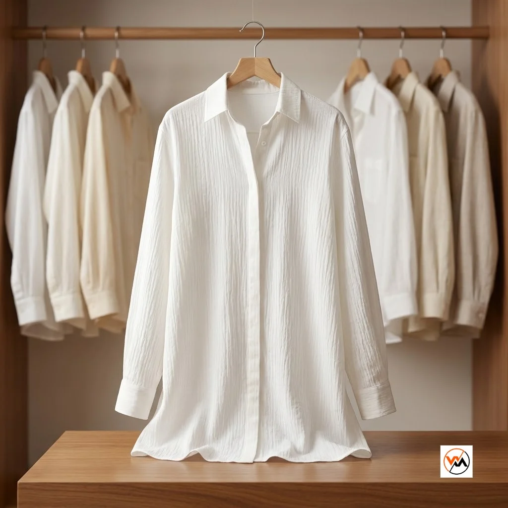 Womens oversized white shirt featuring an iconic longline tailored cut for daily wear – womens oversized white shirt Womens oversized white shirt featuring an iconic longline tailored cut for daily wear – womens oversized white shirt – photo 1